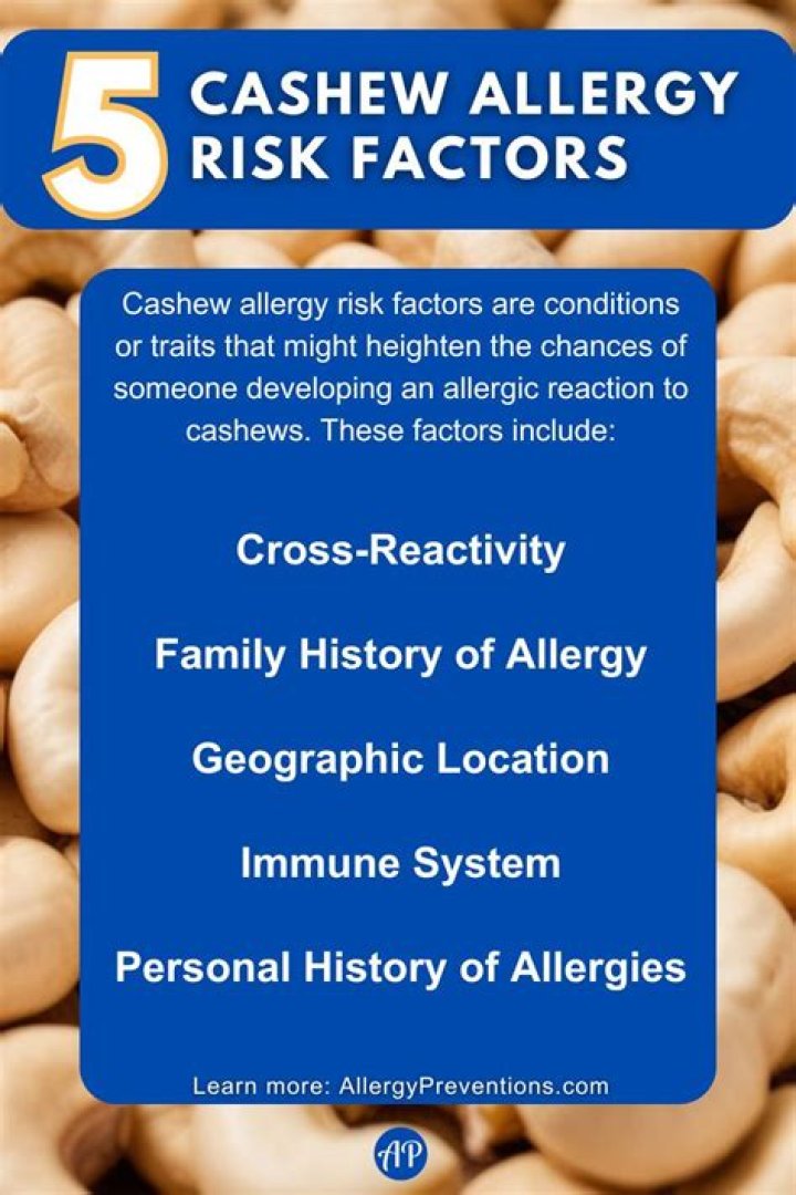 Can babies be allergic to cashews?