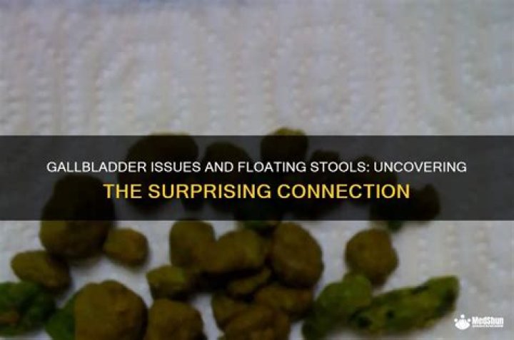 Can gallbladder problems cause floating stools?
