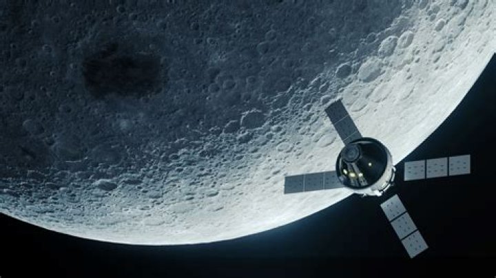 Can telescopes see flag moon?