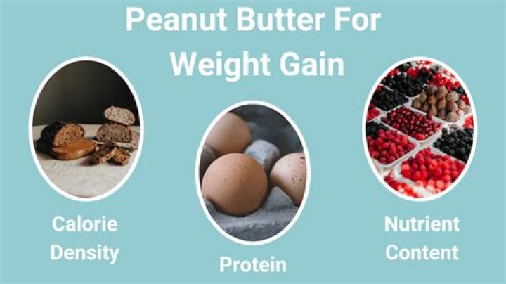 Can we gain weight by eating peanut butter?