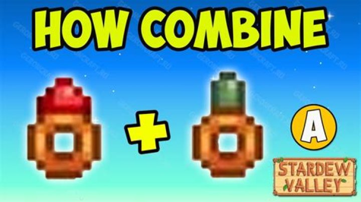 Can you combine 2 combined rings Stardew?