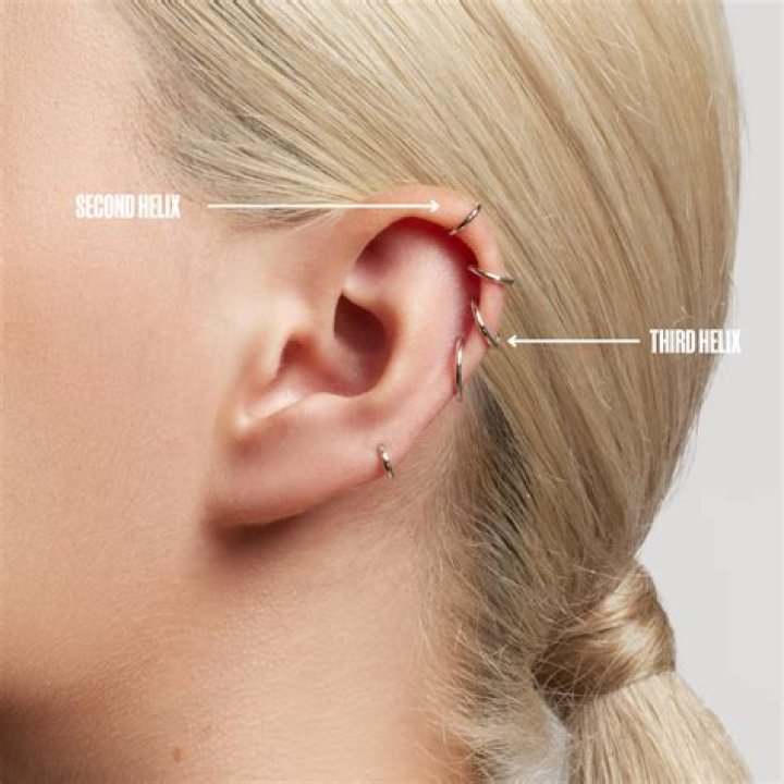 Can you get 3 helix piercings at once?