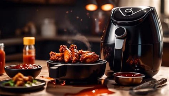 Can you put sauce in air fryer?