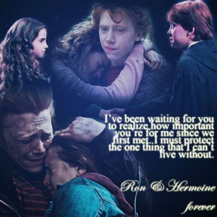 Does Ron say I love you to Hermione?