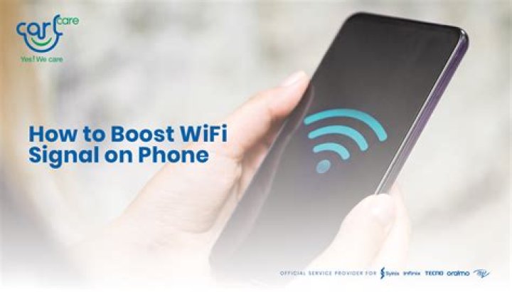 How can I boost the Wi-Fi signal on my Samsung TV?
