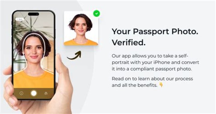 How can I make a passport photo on my laptop?