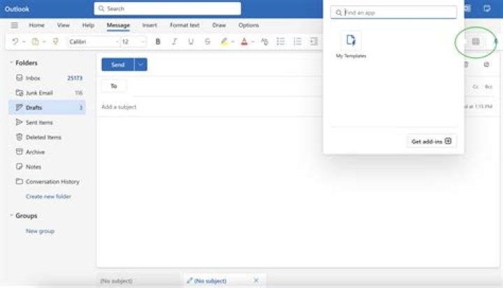 How do I add someone to my chain in Outlook?