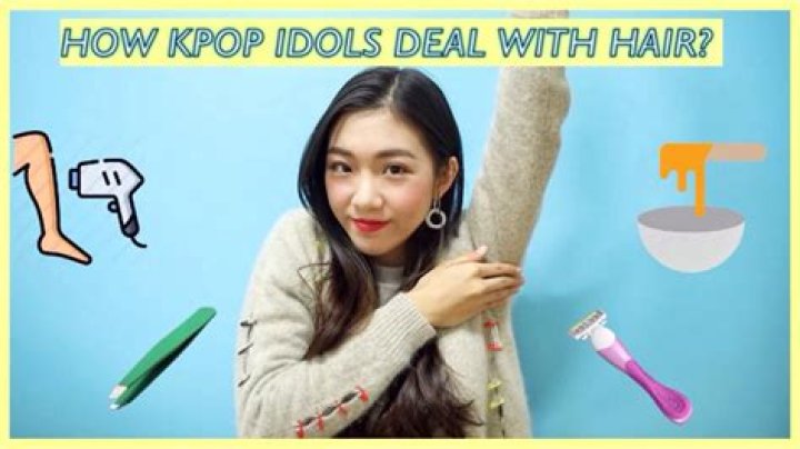 How do K-pop idols have nice hair?