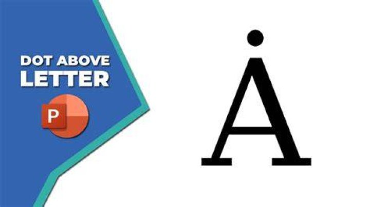 How do you put a symbol above a letter in Word?