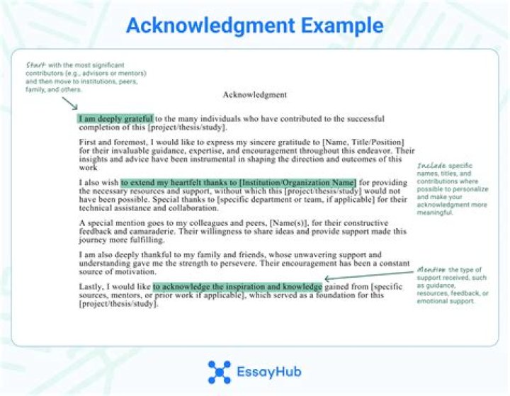 How do you use acknowledgement in a sentence?