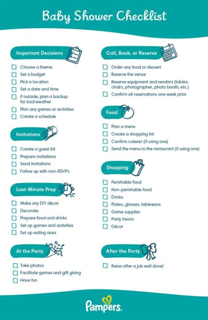 How long are baby showers typically?