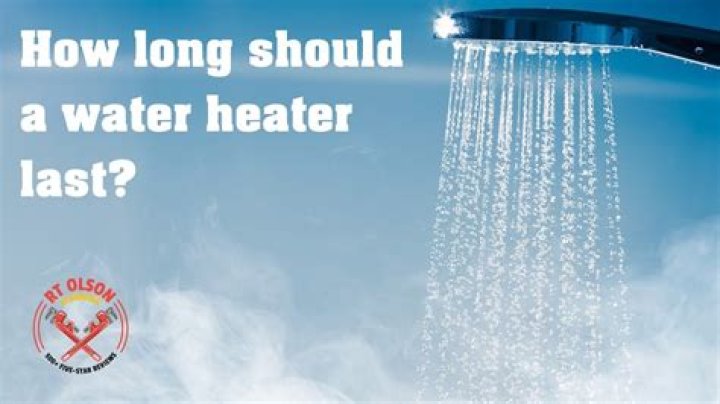 How long should hot water last in a shower with a 40-gallon tank?