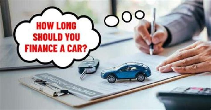 How long should you finance a car?
