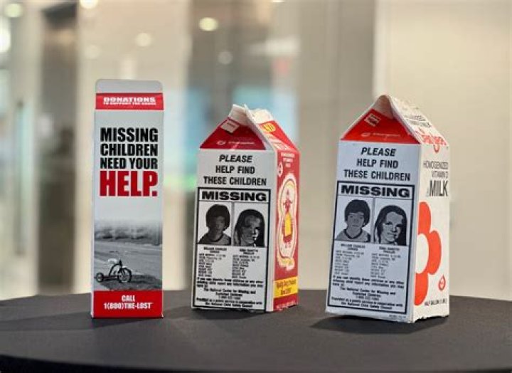 How long were missing kids on milk cartons?