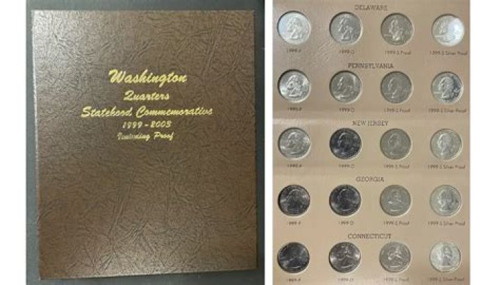 How much is a 50 state quarter collection worth?