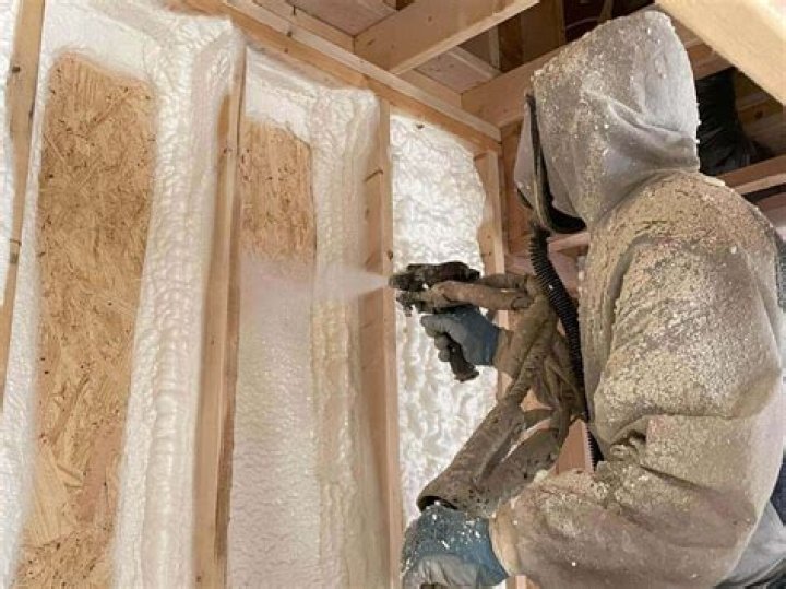 Is spray foam safe when dry?