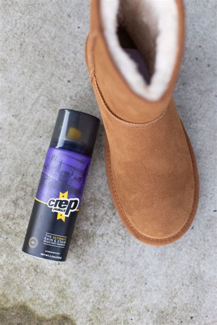 Should you spray UGG slippers?