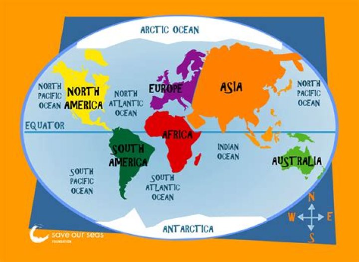 What are the 7 major oceans?