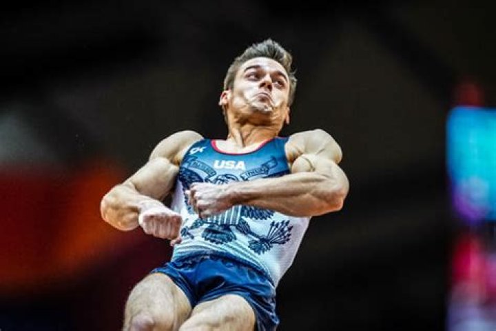 What do male gymnasts wear under their leotards?