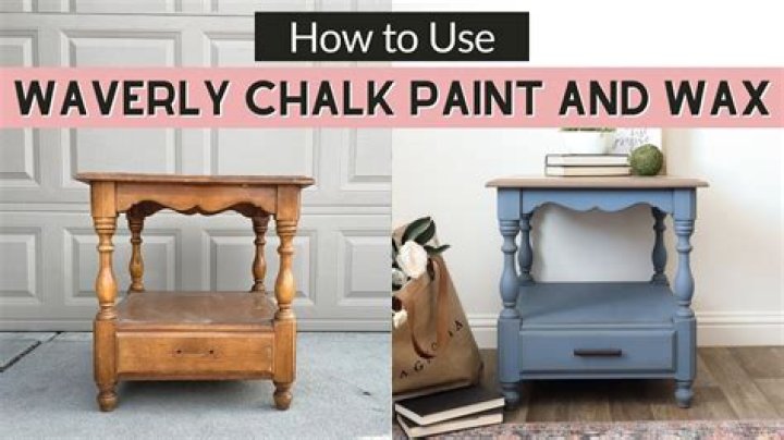 What do you put on after chalk paint?