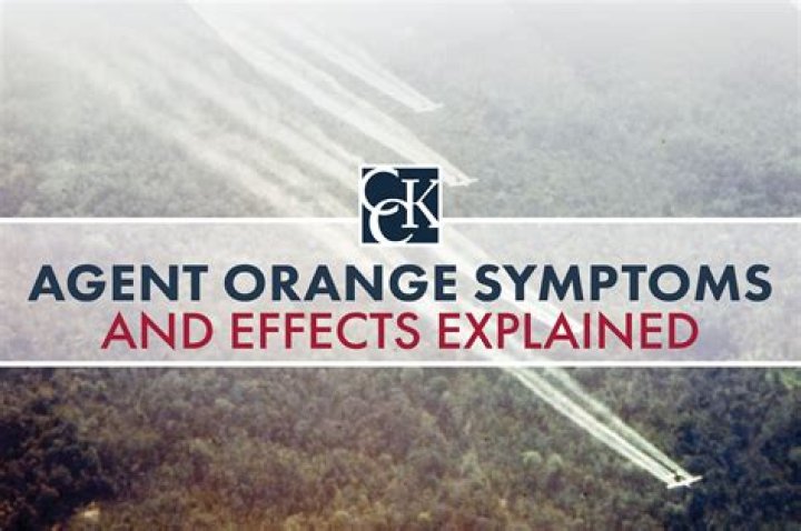 What does Agent Orange do to offspring?