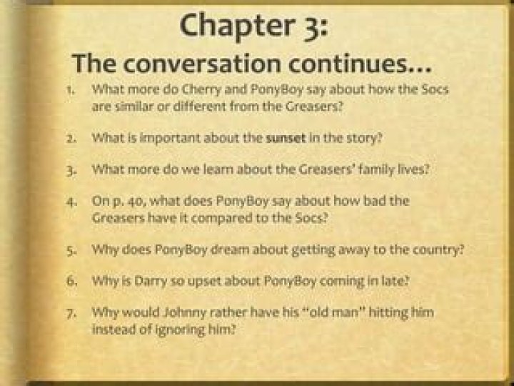 What does Darry say to Ponyboy in chapter 6?
