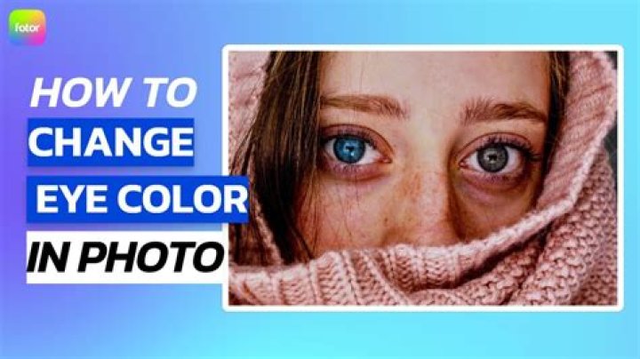 What food can change your eye color?