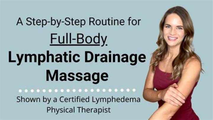 What is the best way to sleep for lymphatic drainage?