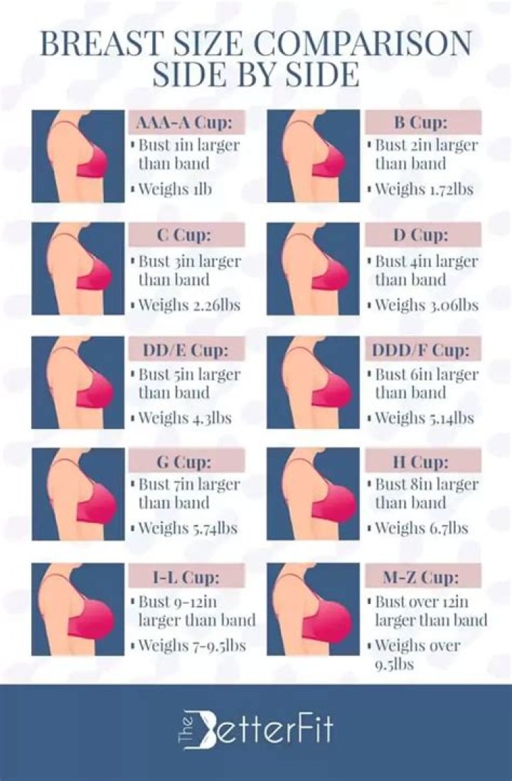 What is the smallest breast?