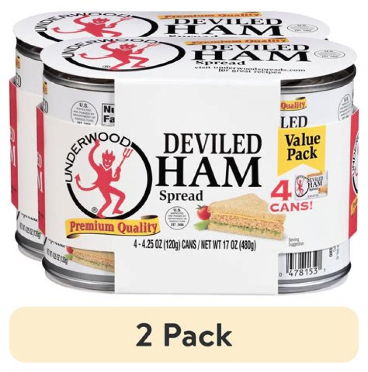 What is Underwood Deviled Ham made of?