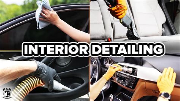 What should I clean the interior of my car with?