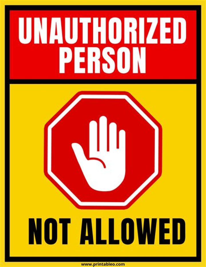 Where are you not allowed to go in the world?