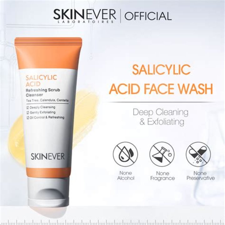 Which face wash has salicylic acid?