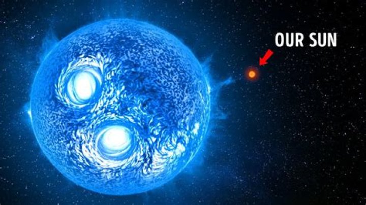 Which star is bigger than sun?