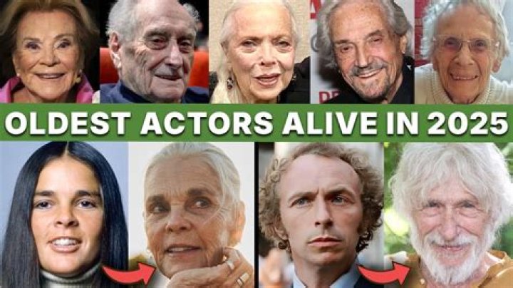 Who is the oldest American actor still alive?