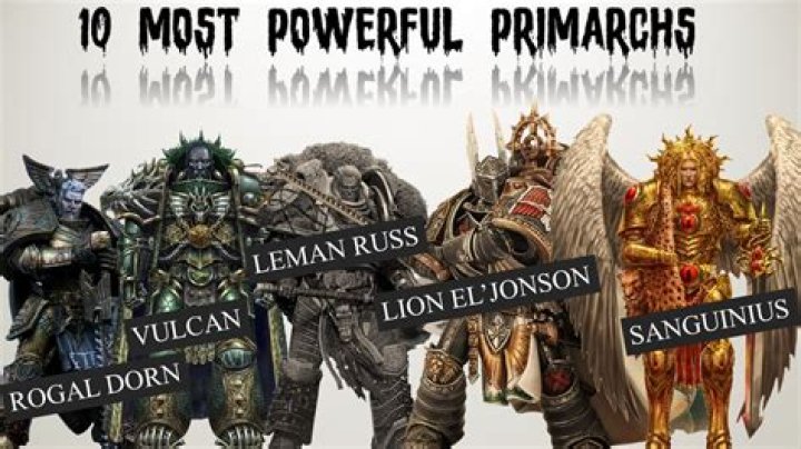 Who made the Primarchs armor?