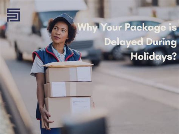 Why are packages delayed in Germany?