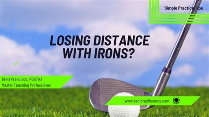 Why have I lost so much distance with my irons?