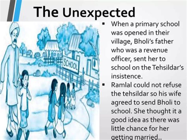 Why is Bholi sent to school?