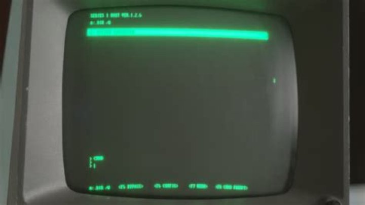 Why were old computer screens green?